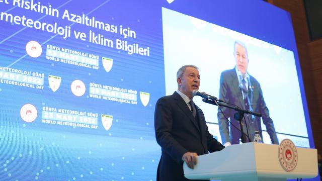 Bakan Akar: Askeri faaliyetlerin planlamasında hava tahminleri çok önemli