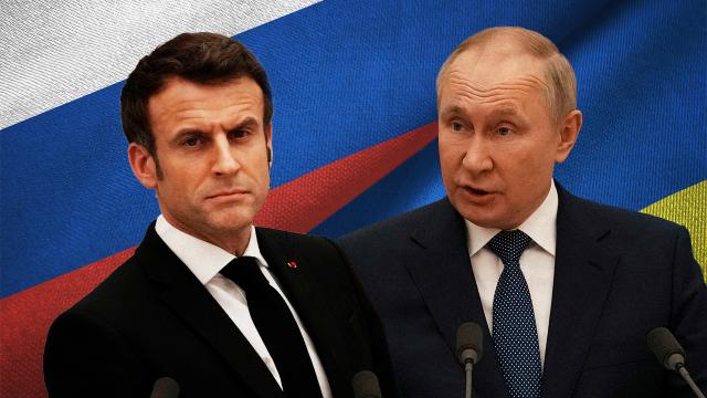 Macron: Rusyanın savaşı kazanmaması gerekiyor