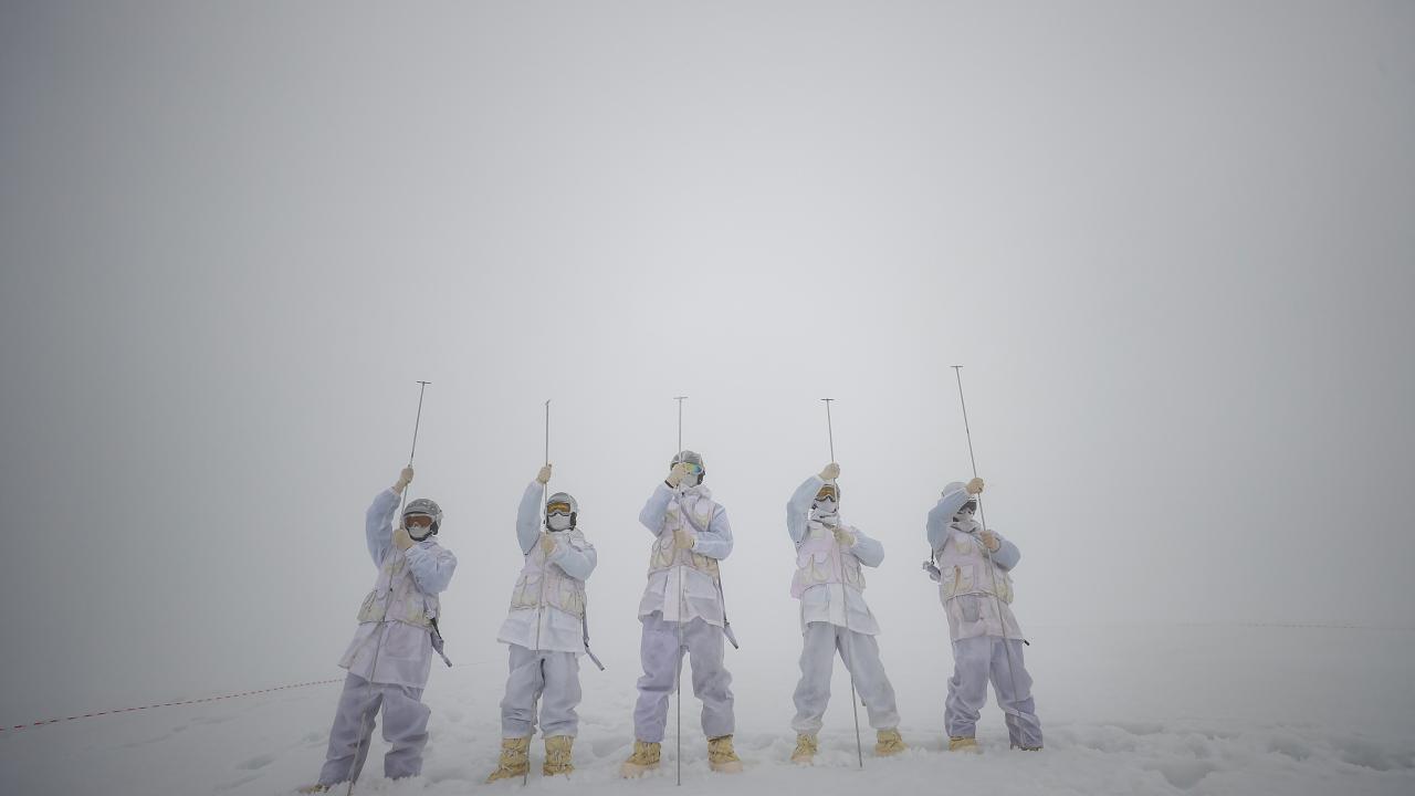 Torosların zirvesinde komando andı okudular