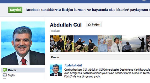 Liderler Sanal Alemi Sevdi
