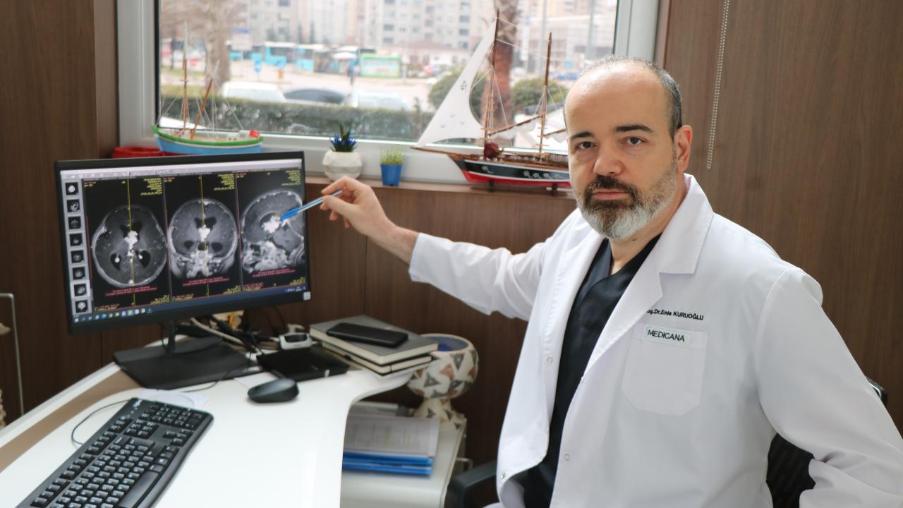 “Bebeğin beyninde tümöre rastladık”