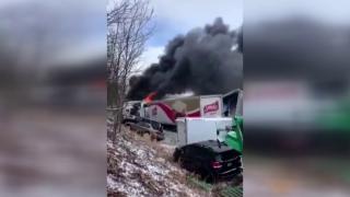 ABD'de zincirleme kaza: 50 araç birbirine girdi