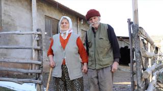 55 yıldır kimsenin olmadığı mezrada yaşıyorlar