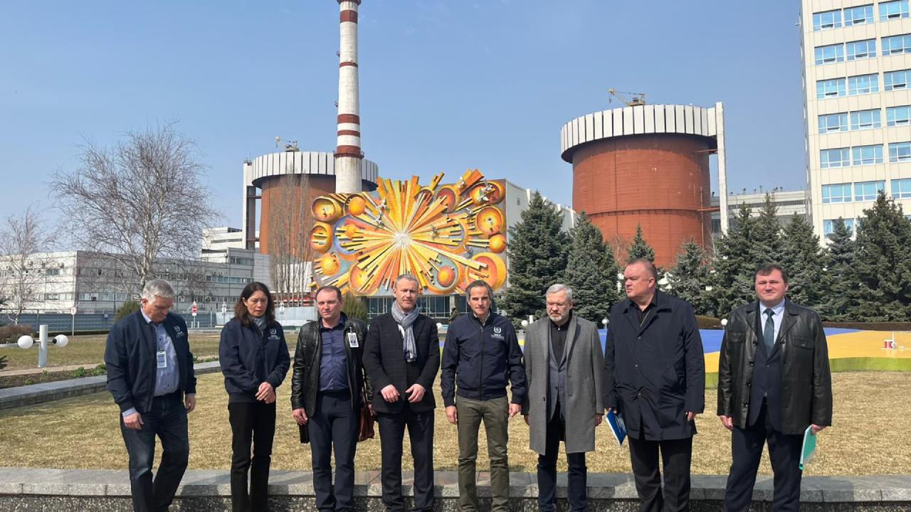 Uluslararası Atom Enerjisi Ajansı Başkanı Ukraynalı muhataplarıyla görüştü