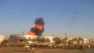 Suudi petrol tesisine saldırının görüntüleri ortaya çıktı