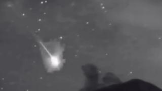 Popocatepetl Yanardağı yakınlarında göktaşı görüldü