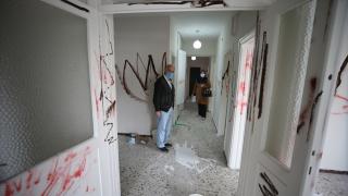 Emlakçı komisyon alamadığı eve zarar verdi iddiası