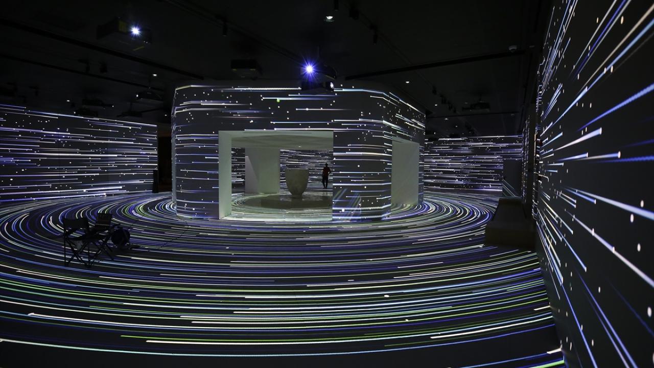 İslam medeniyetinin suya atfettiği mana ab-ı hayat enstalasyonunda