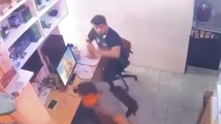 Tamir edilen telefonun bataryası böyle patladı