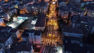 Dev iftar sofrası kuruldu: 5 bin kişi orucunu birlikte açtı