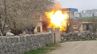 Tüp deposunda art arda patlamalar