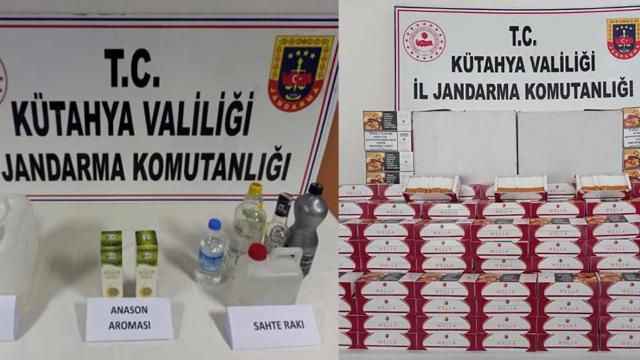 Kütahyada kaçakçılık operasyonu: 12 şüpheli hakkında yasal işlem başlatıldı