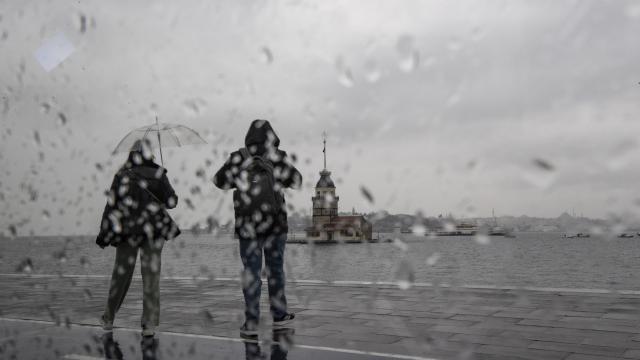 Marmaraya kuvvetli yağış uyarısı
