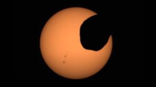 Perseverance Mars'ta Güneş tutulmasını kayıt altına aldı