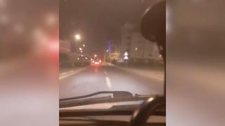 Canlı yayın kaza ile sonuçlandı