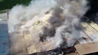 Kırklareli'nde mobilya fabrikasında çıkan yangın söndürüldü