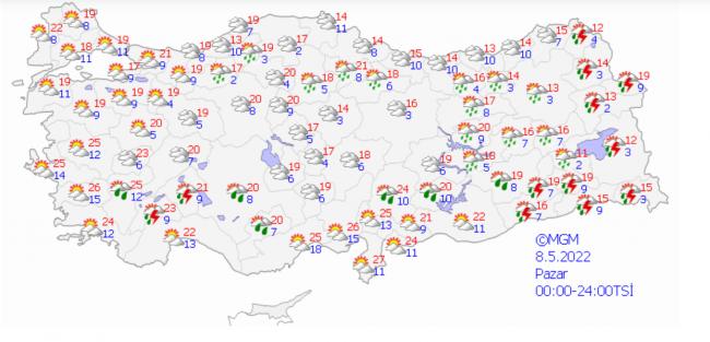 3 büyükşehirde hava nasıl olacak?