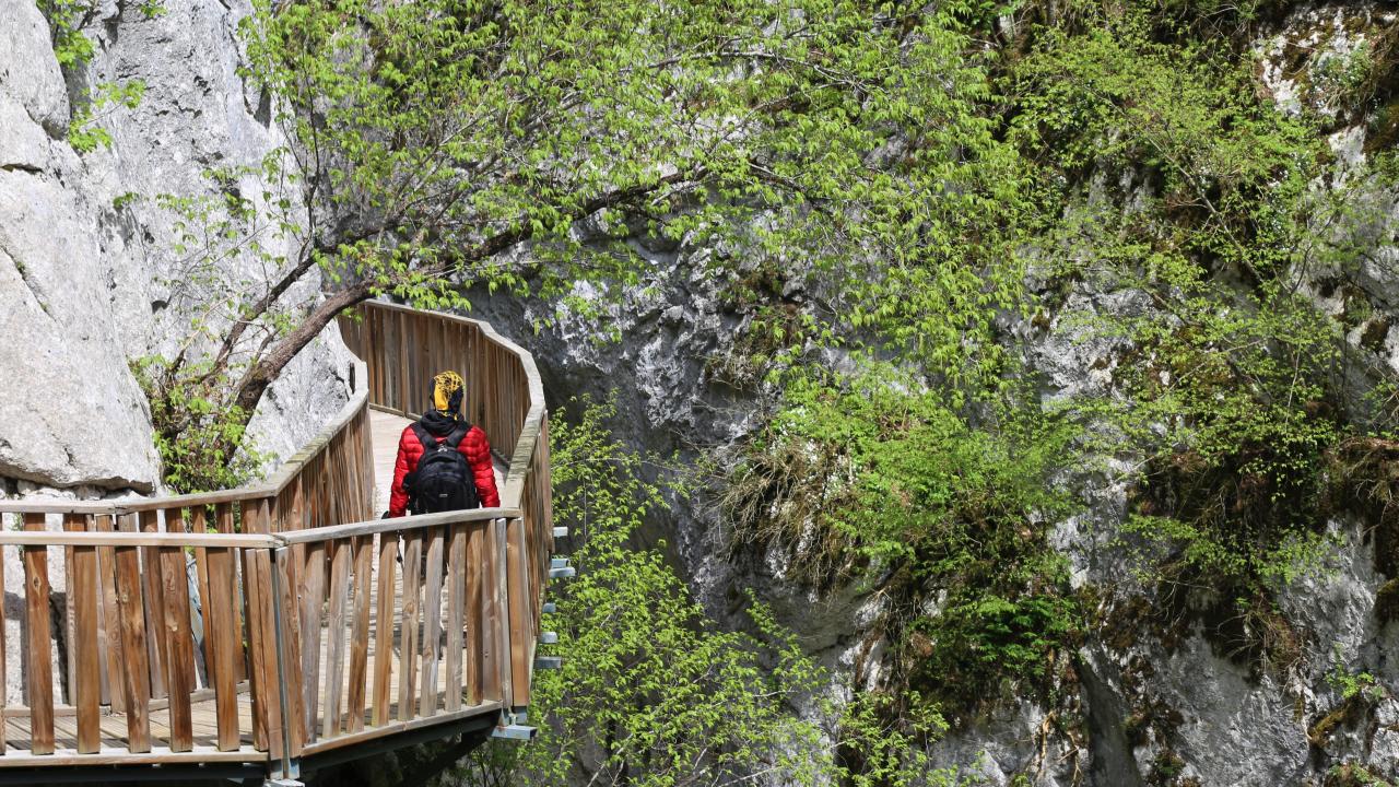 Valla ve Horma kanyonlarında bayram yoğunluğu