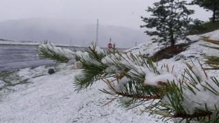 Ardahan'da bayramın ilk günü "kar" sürprizi
