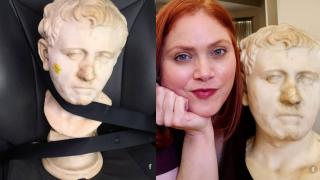 35 dolara aldı Roma büstü çıktı