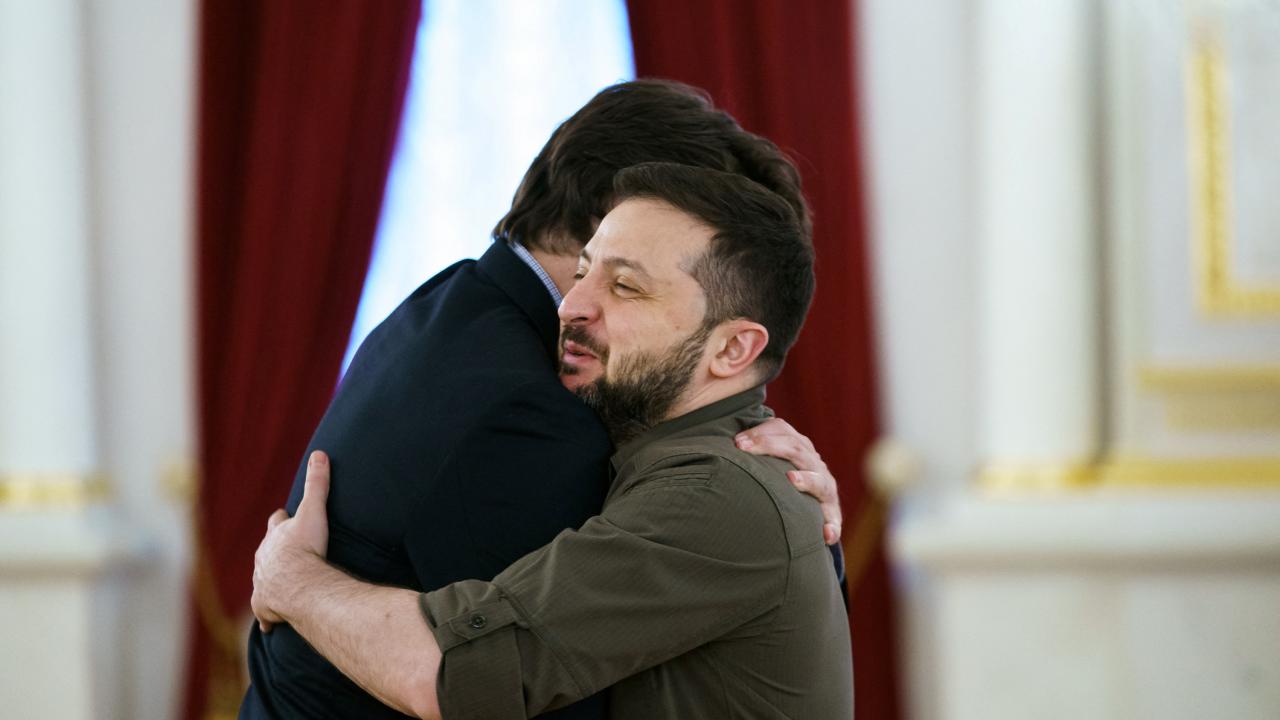Kanada Başbakanı Justin Trudeau Ukrayna'da