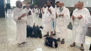 İlk umre kafilesi 2 yıl aradan sonra kutsal topraklara gitti