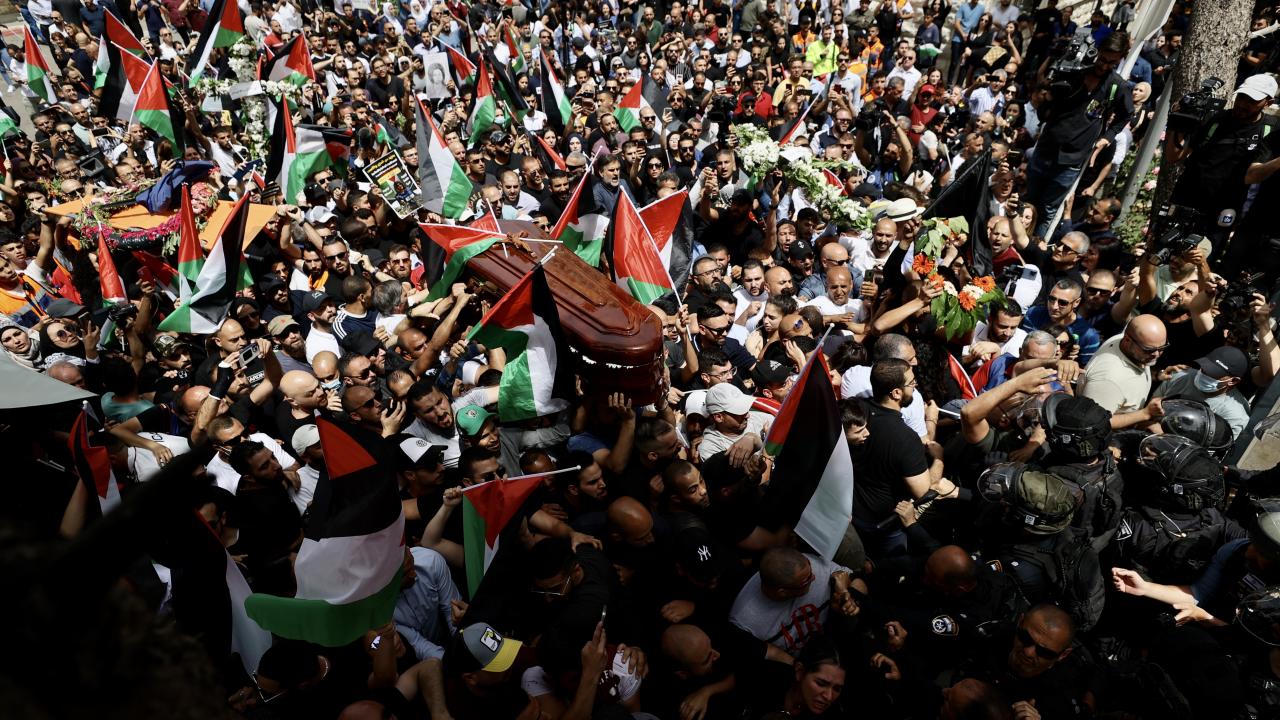 Al Jazeera muhabiri Şirin Ebu Akile`nin öldürülmesi