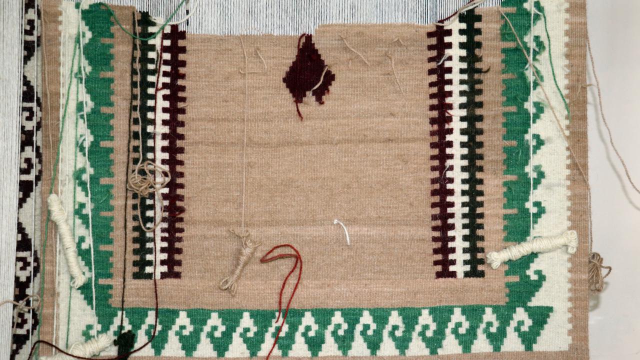 Kadınların ürettikleri kilimleri satarak aile ekonomilerine katkıda bulunabileceğini ifade eden Polat şunları kaydetti: