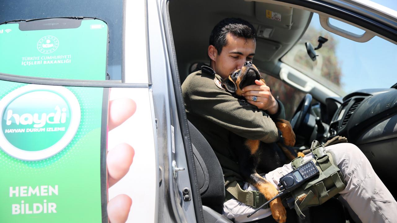 'Şanslı' HAYDİ polisine emanet