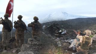 Ağrı Dağı'nda 'derin' operasyon: TRT Haber operasyon bölgesini görüntüledi