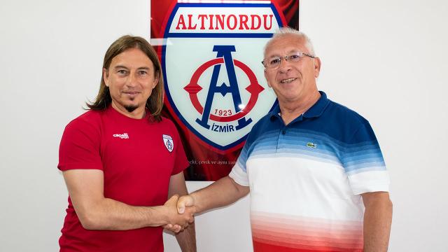 Altınordunun yeni teknik direktörü Ufuk Kahraman oldu