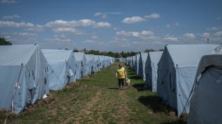 Moldova'nın Palanca köyüne gelen Ukraynalı siviller