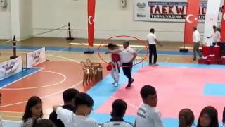 Antrenörden sporcusuna şiddet