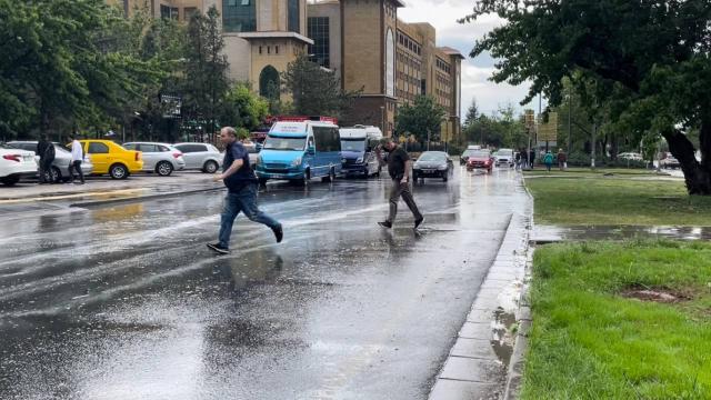 Ankarada sağanak etkili oldu