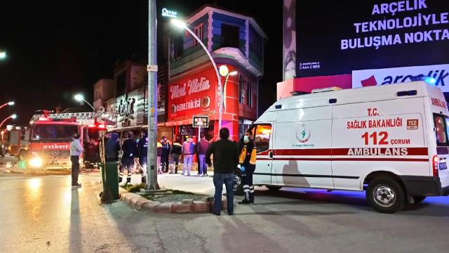 Çorumda bir binada patlama: 5 yaralı