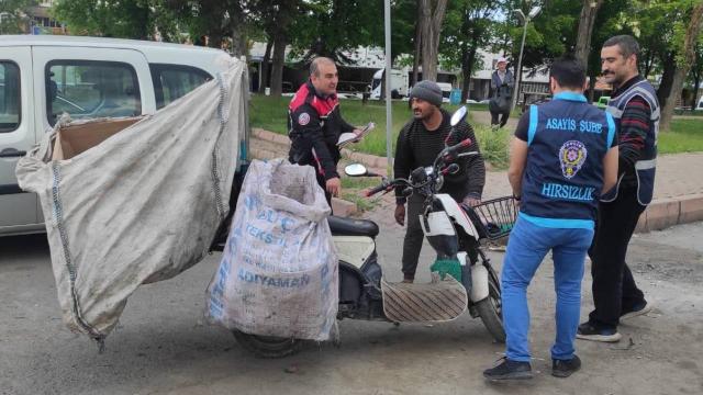 Kayseride motosiklet denetimi: 88 bin lira ceza kesildi