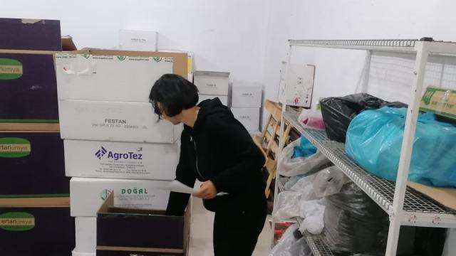 Edirnede bitki koruma ürünleri ve gübre bayileri denetlendi