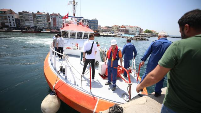 Çanakkalede `Kılavuz Kaptanlar Haftası` kutlandı