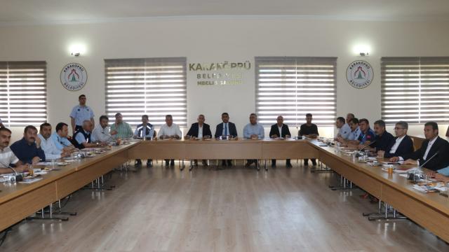 Şanlıurfada Zabıta Müdürleri koordinasyon toplantısı yapıldı