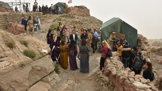 Şırnak Üniversitesi Resim Bölümü öğrencileri Sefine bölgesini tuvale yansıttı