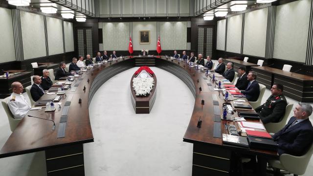 MGK Toplantısı başladı