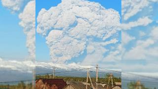 Rusya'da yanardağ patlaması