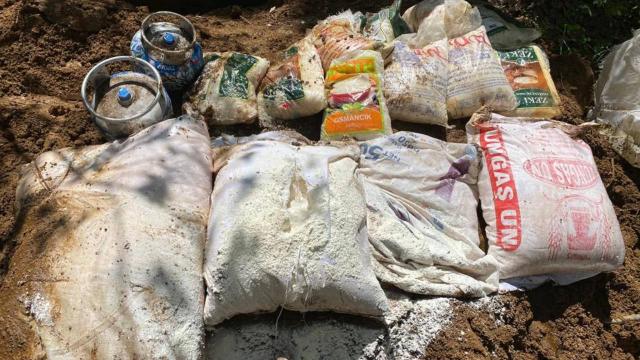 Tuncelide teröristlerin kullandığı 3 sığınak imha edildi