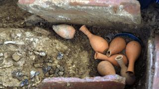 Haydarpaşa Garı kazılarında sürpriz keşif: Anıt mezar bulundu