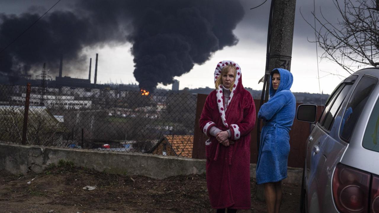 Bombardımandan sonrası Odessa