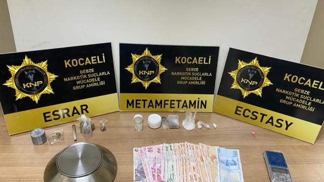 Kocaelide uyuşturucu operasyonu: 10 gözaltı