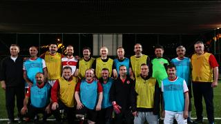 AK Parti kampında siyasete futbol arası