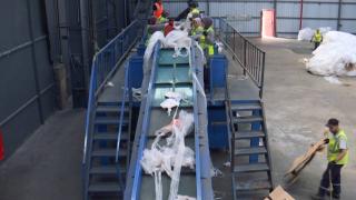 Dönüşen atıklar ham madde oluyor