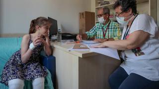 Tedavisi süren öğrenci LGS'ye hastanede girdi