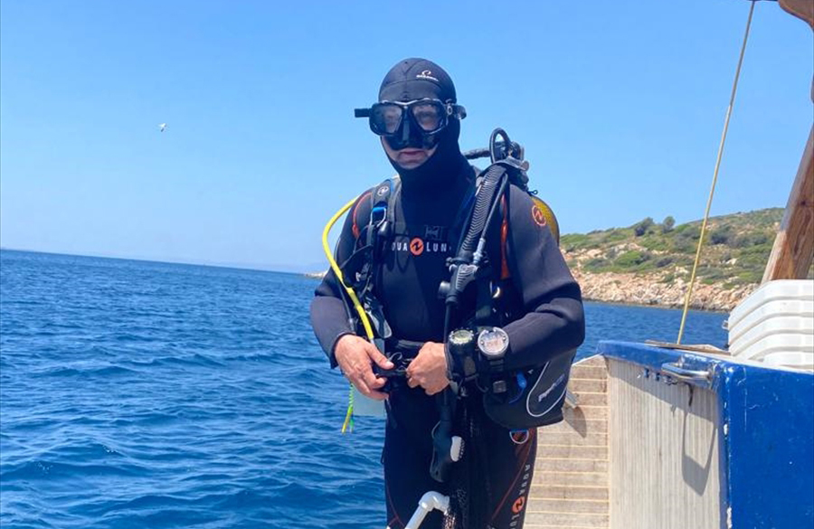 Tekne çapalarının dipte sürüklenmesi çayırları tahrip ediyor